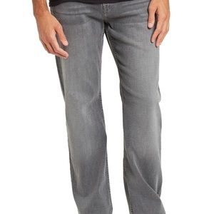 7 for all Mankind Austyn Relaxed Straight Men’s jeans, gray, 36x32